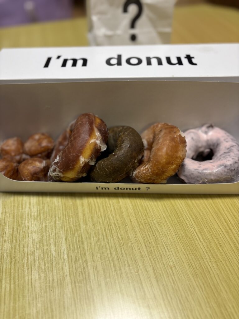 アイムドーナツ購入した5点